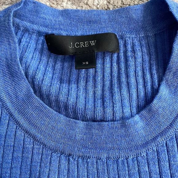 JCREW Marino wool ribbed sweater size 0 - Picture 2 of 4
